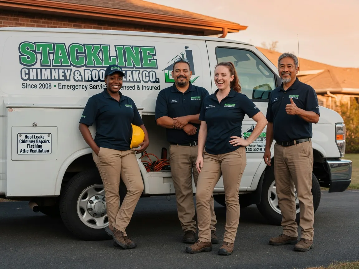 Chimney flashing repair company in Chesapeake, OH